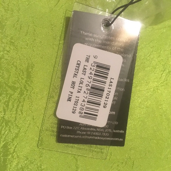 Adam Selman x le specs hot pink sunglasses - Picture 4 of 4